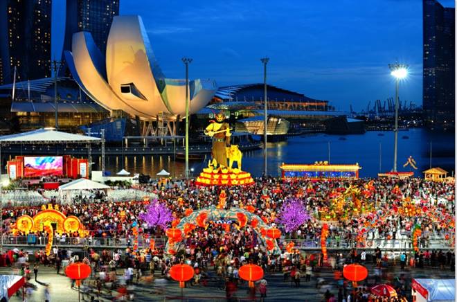 Singapore là một trong số ít quốc gia đón Tết Nguyên đán giống Việt Nam